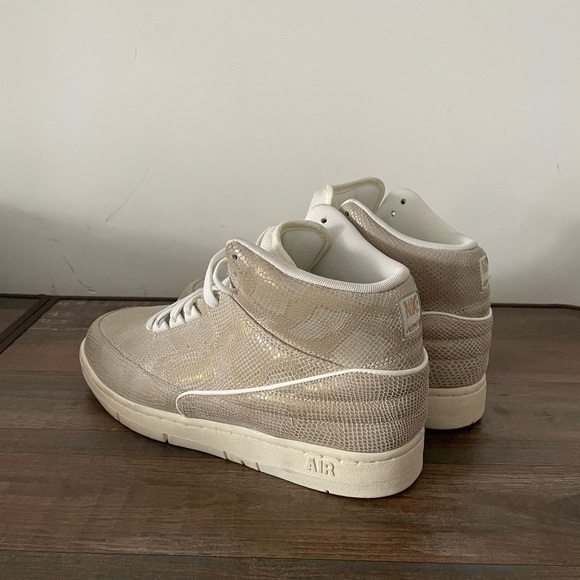 NIKE AIR PYTHON PREMIUM HI SNEAKER TRAINER SPORT MEN SHOES SNAKE SKIN SIZE 8 - Picture 4 of 7